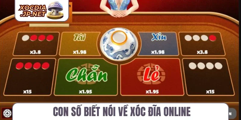 Con số biết nói về xóc đĩa online